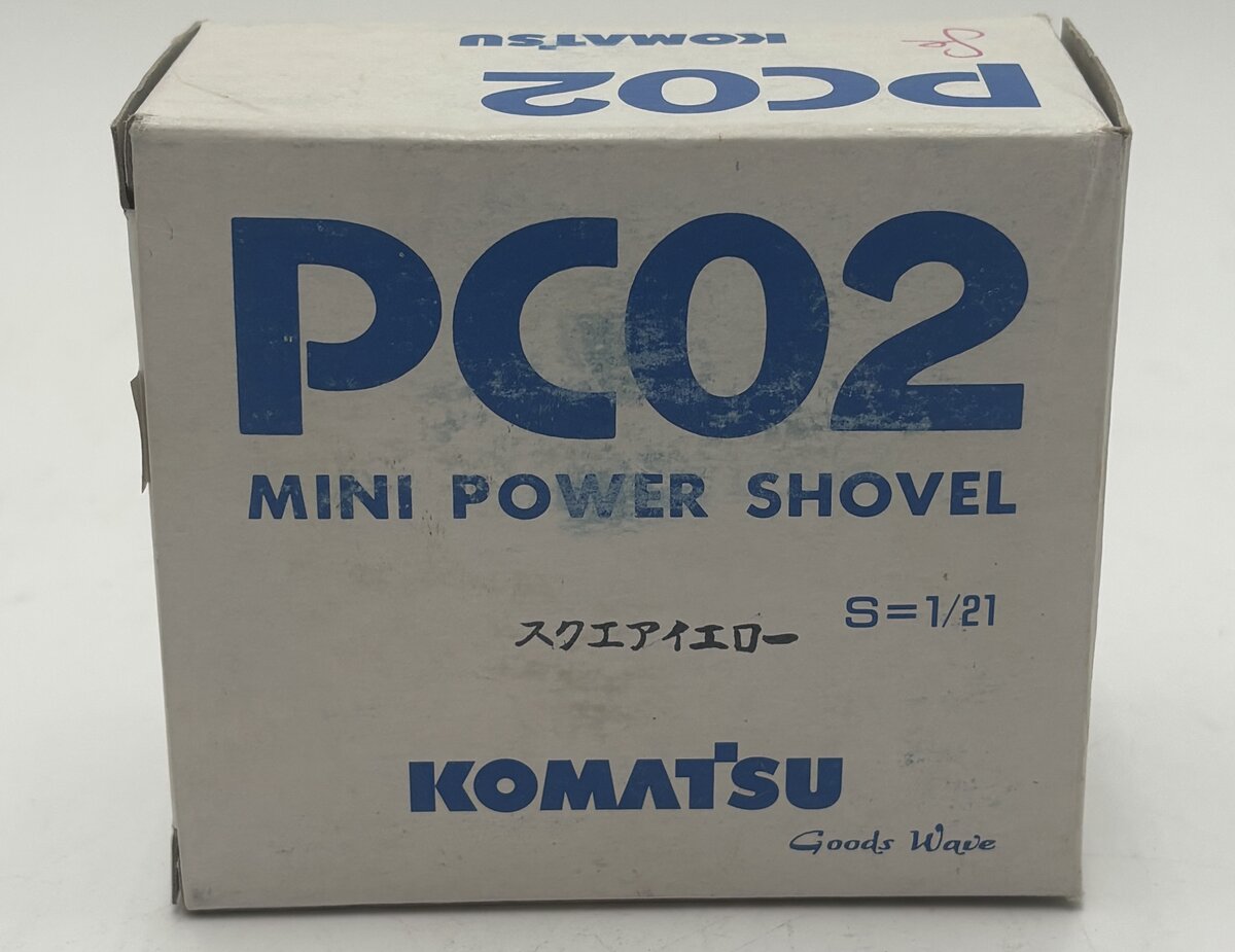 Komatsu 1:21 PC02 Mini Power Shovel EX/Box