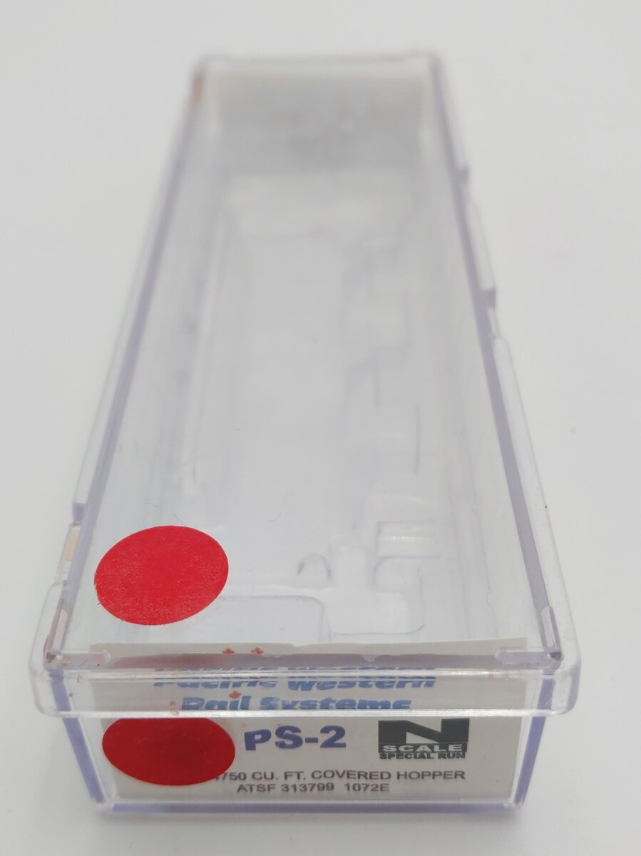Pacific Rail 1072E N Scale ATSF Covered Hopper #313799 LN/Box