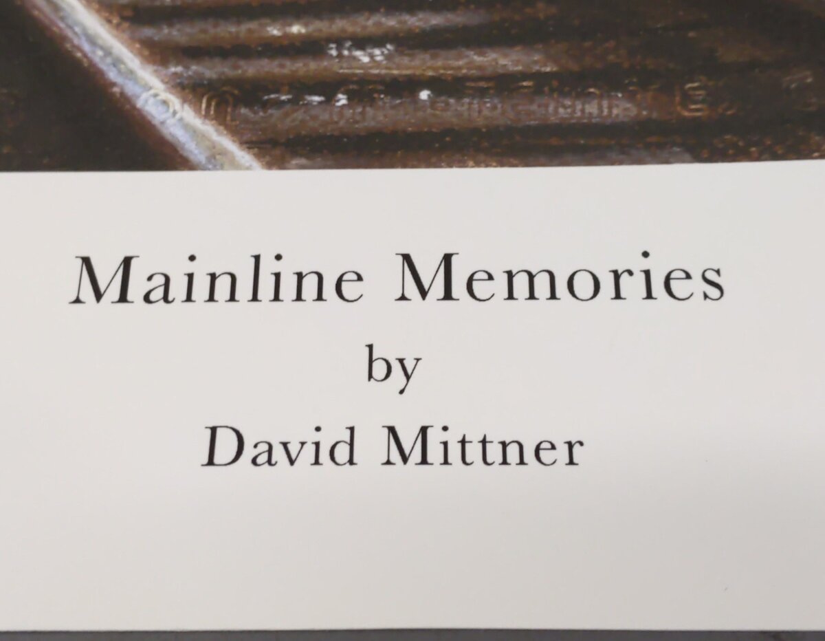 David Mittner "Mainline Memories" 18.5" x 24" Print LN