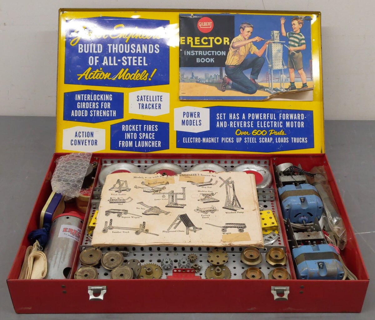 Gilbert 10073 Vintage Ferris Wheel Erector Set VG/Box