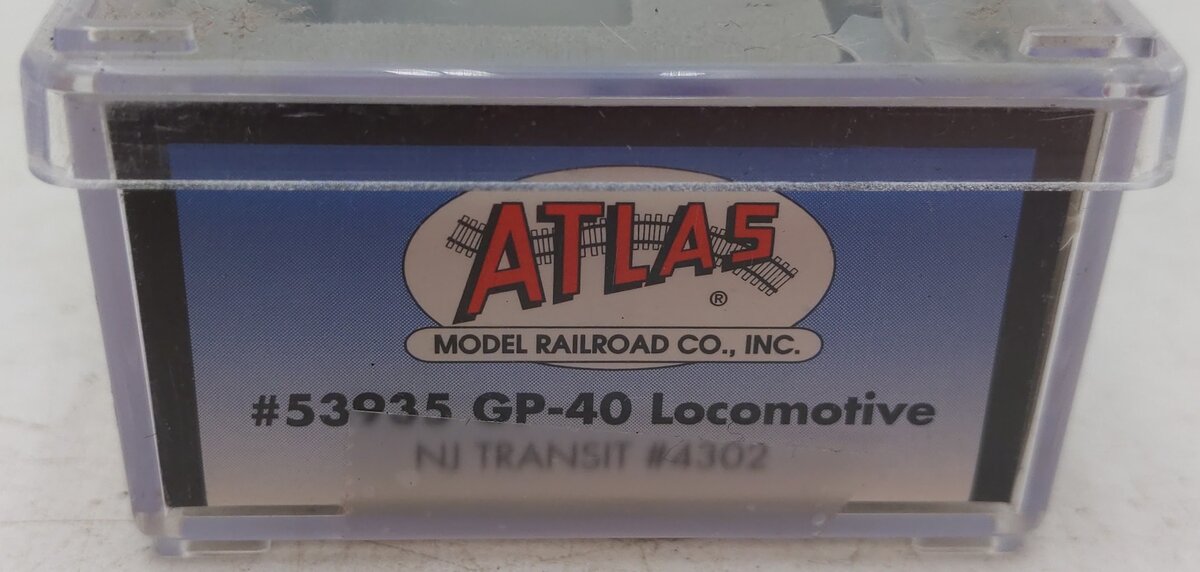 Atlas N Scale Jersey Central H15-44 Diesel Locomotive EX