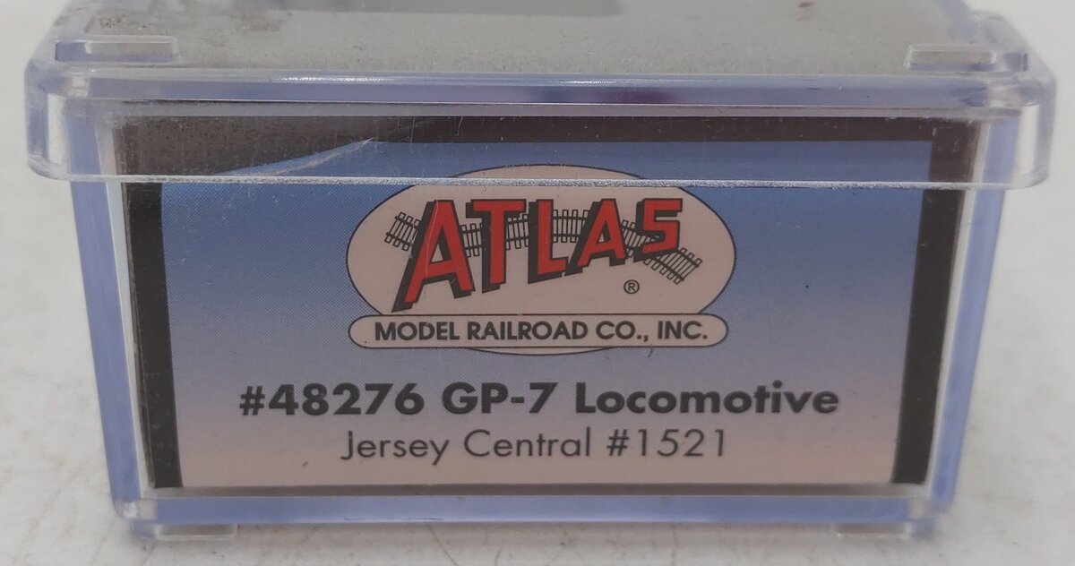 Atlas 48276 N Scale New Jersey Central Powered Diesel Locomotive #1521 EX/Box