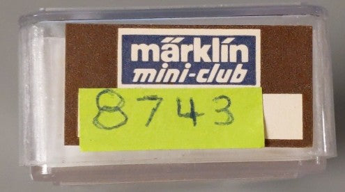 Marklin 8743 Z DB 1st Class Express Train Passenger Car LN