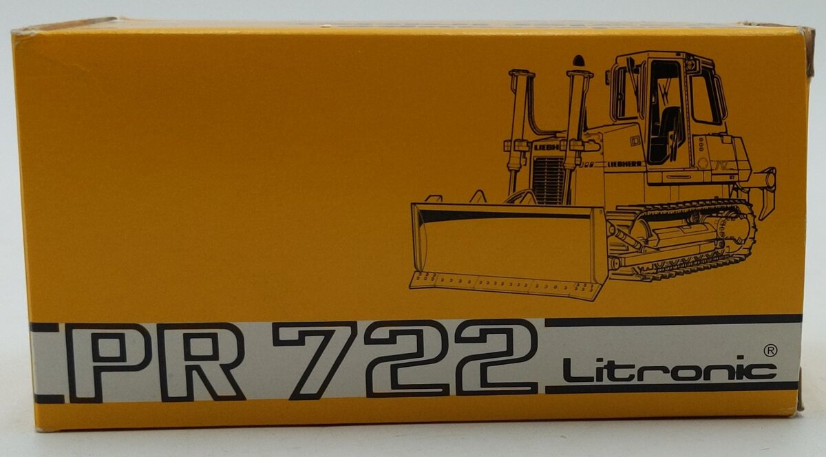 Conrad 2803 1:50 Scale Diecast Liebherr PR722 Bulldozer w/Ripper VG/Box