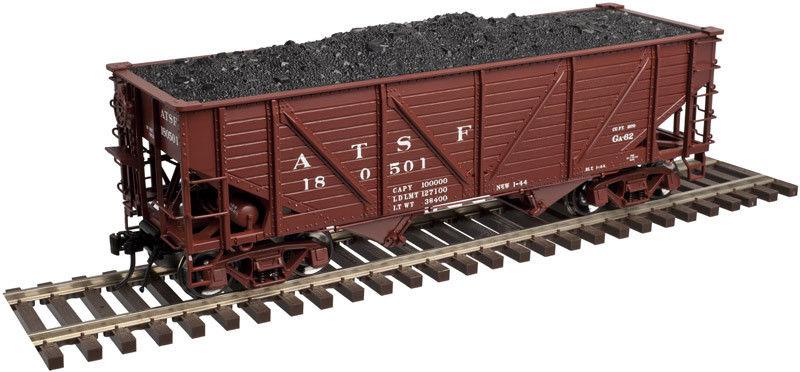 Atlas 3007502-1 O Gauge Santa Fe 50 Ton War Emergency Hopper Car #180501 LN/Box