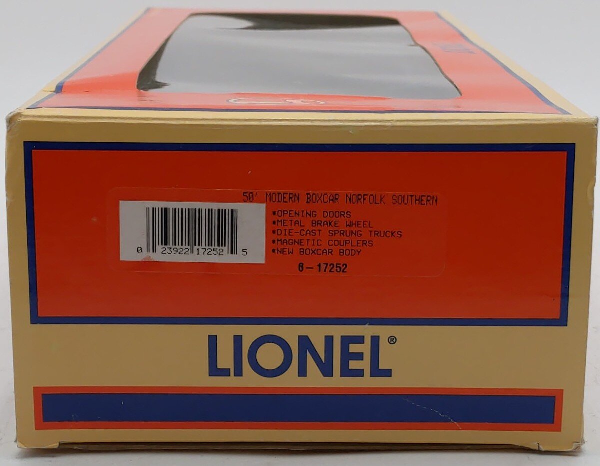 Lionel 6-17252 O Gauge Norfolk Southern Modern Boxcar #584824 LN/Box