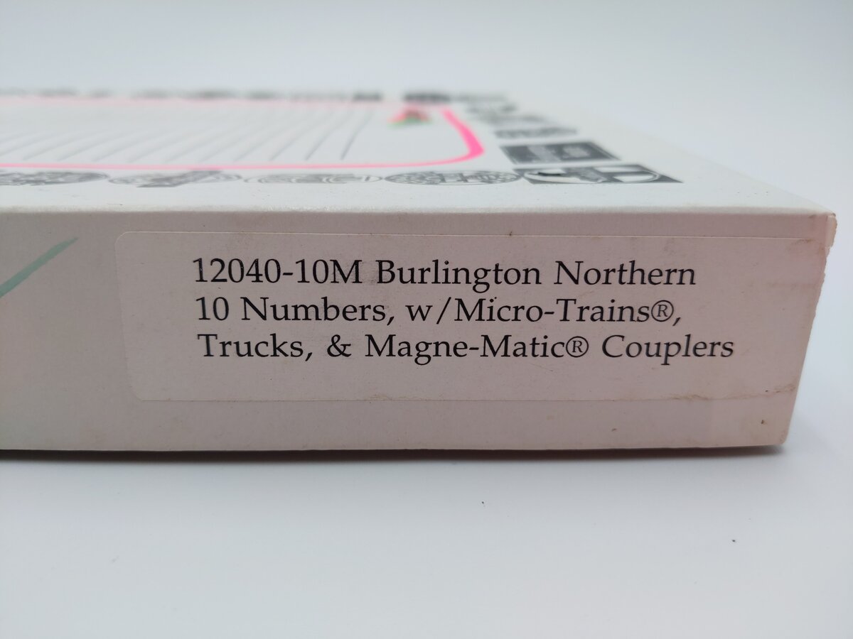 Deluxe Innovations 12040-10M N Scale Burlington Northern Gondola 10 Pack LN/Box
