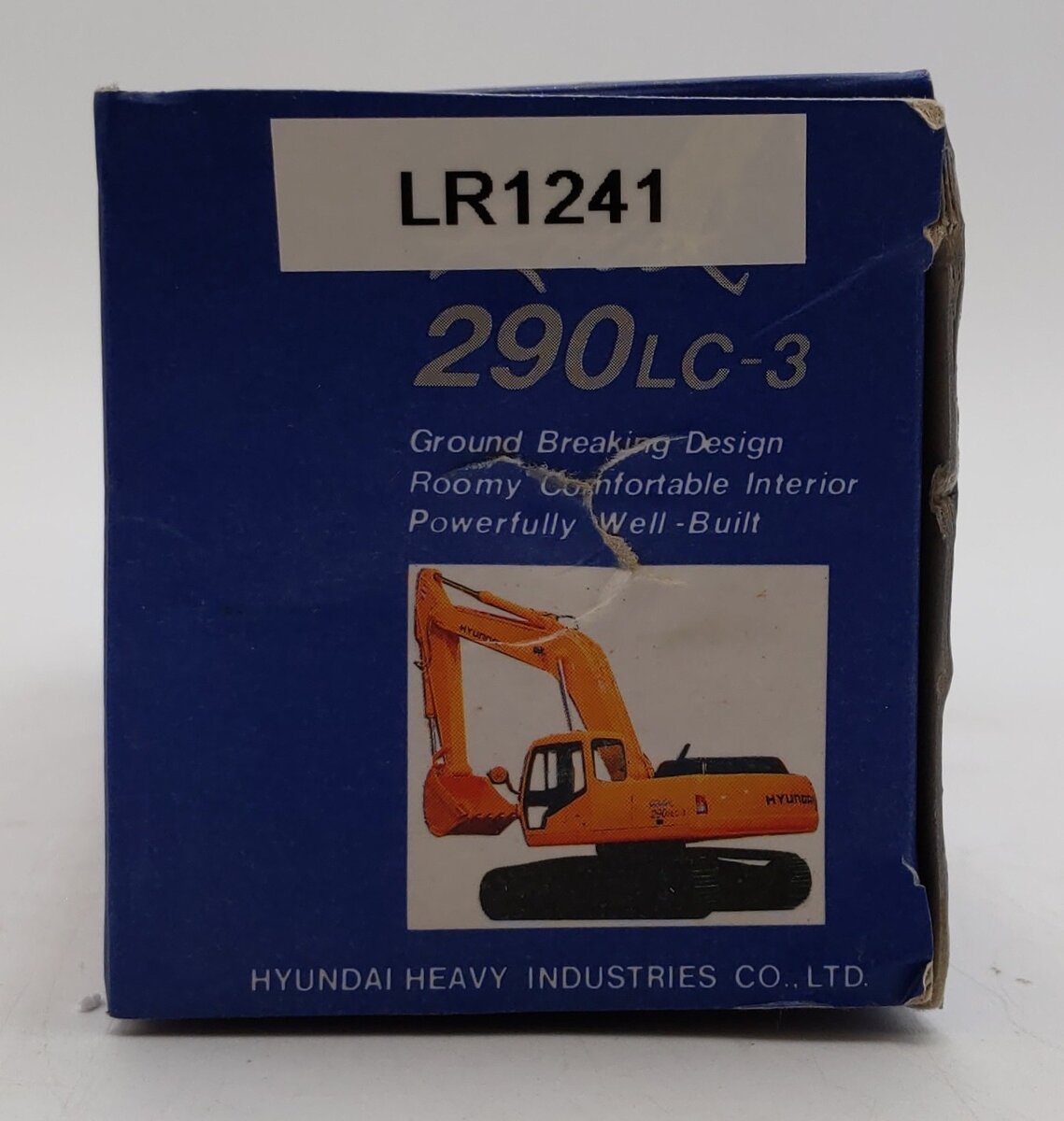 Unknown Manufacturer 1:50 Scale Diecast Hyundai 290LC-3 Excavator EX/Box
