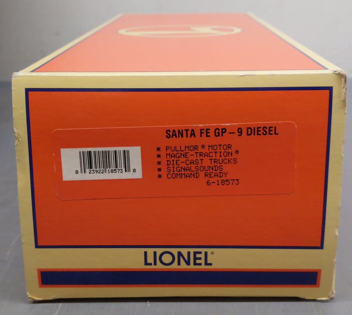 Lionel 6-18573 O Gauge Santa Fe GP9 Diesel Locomotive #2380 EX/Box