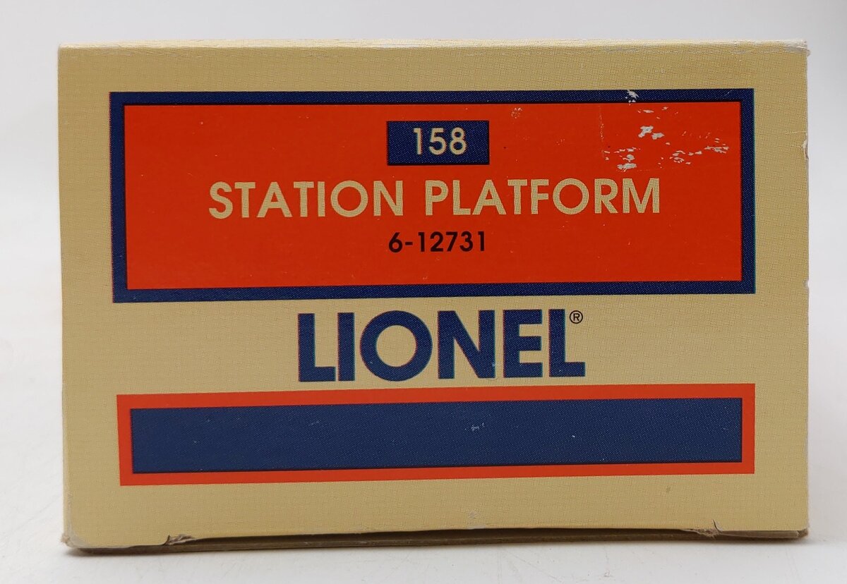 Lionel 6-12731 O Gauge Train Station Platform Model Building Kit EX/Box
