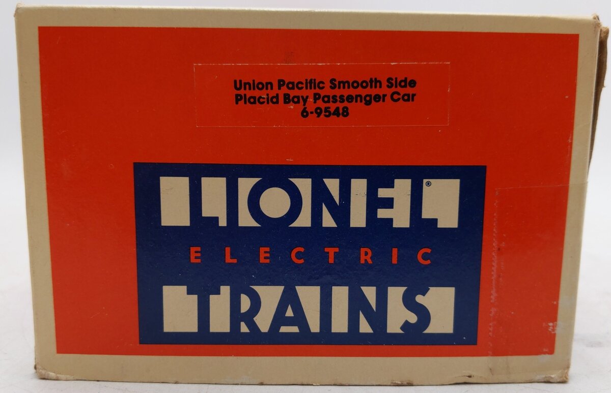 Lionel 6-9548 O Gauge Union Pacific "Placid Bay" Smooth Side Passenger Car EX/Box
