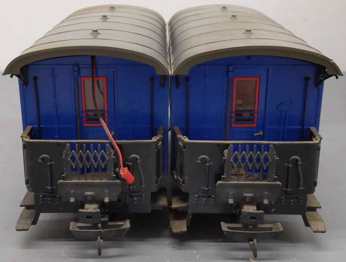LGB 20301 G Scale "The Blue Train" Passenger Cars VG