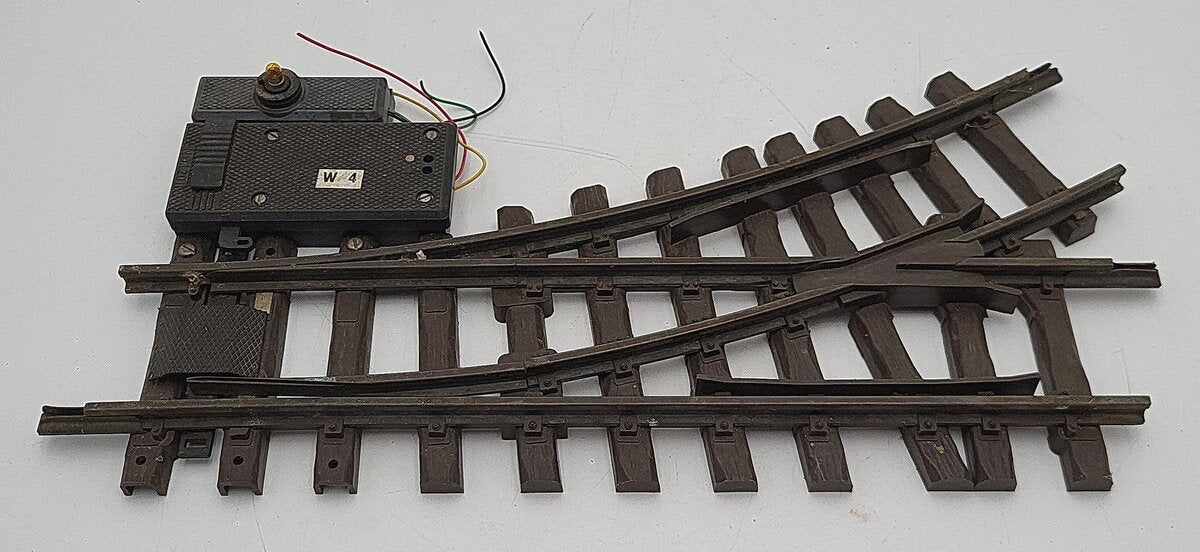 LGB 1210 G Gauge R1 Left Hand Electric Switch Turnout VG
