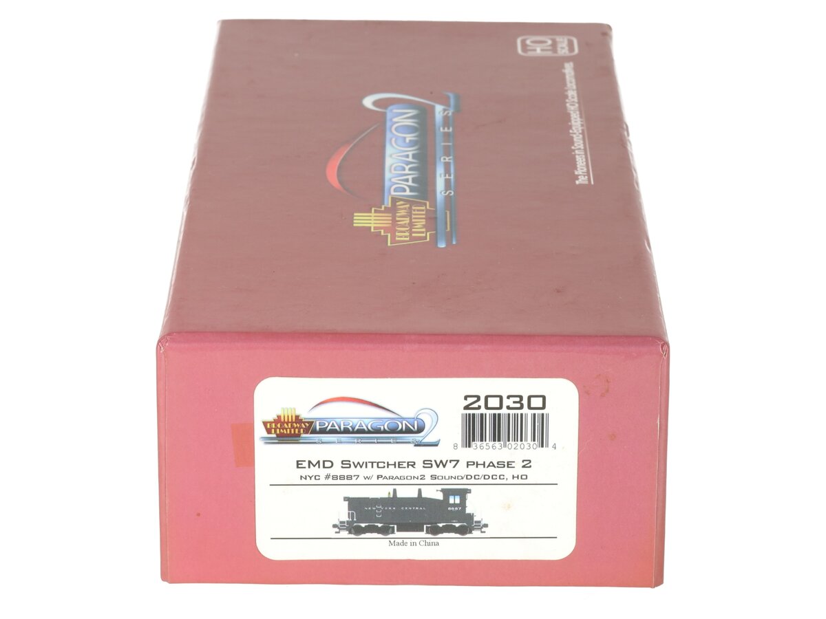 Broadway Limited 2030 HO New York Central Diesel EMD Switcher SW7 Ph2 #8887 EX/Box
