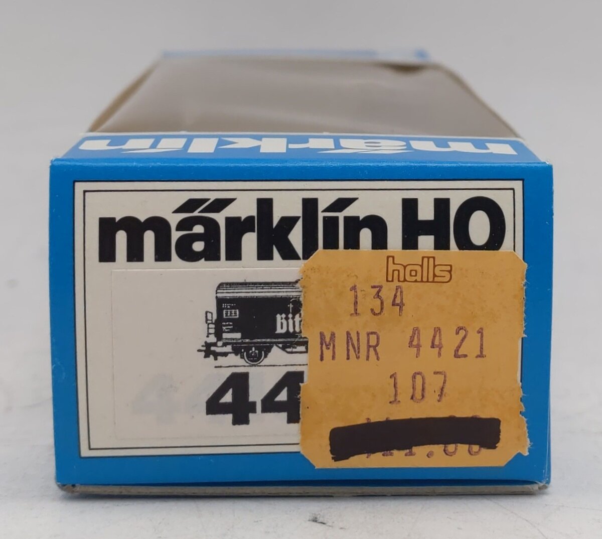 Marklin 4421 HO Scale Bitburger Pilsener Beer Car LN/Box