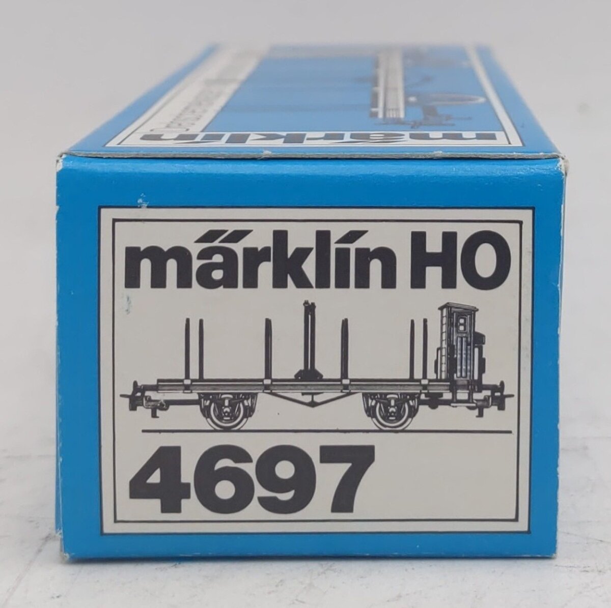 Marklin 4697 HO Scale DR Flatcar w/Cradle LN/Box