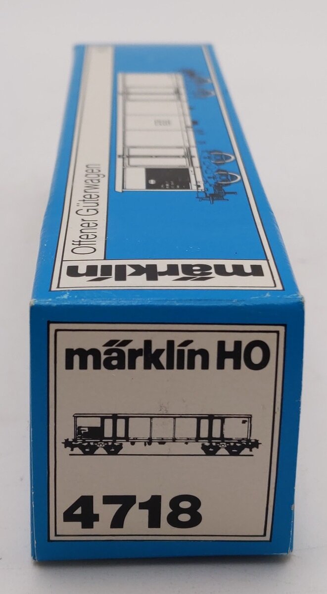Marklin 4718 HO Scale SBB Gondola Car EX/Box