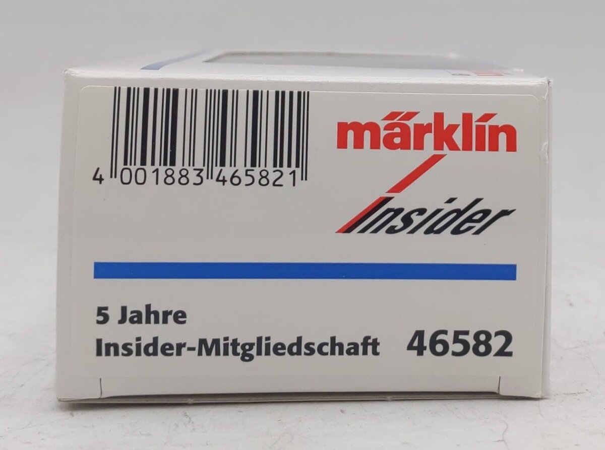 Marklin 46582 HO Deutsche Bahn 5 Year Insider Gauge Car LN/Box