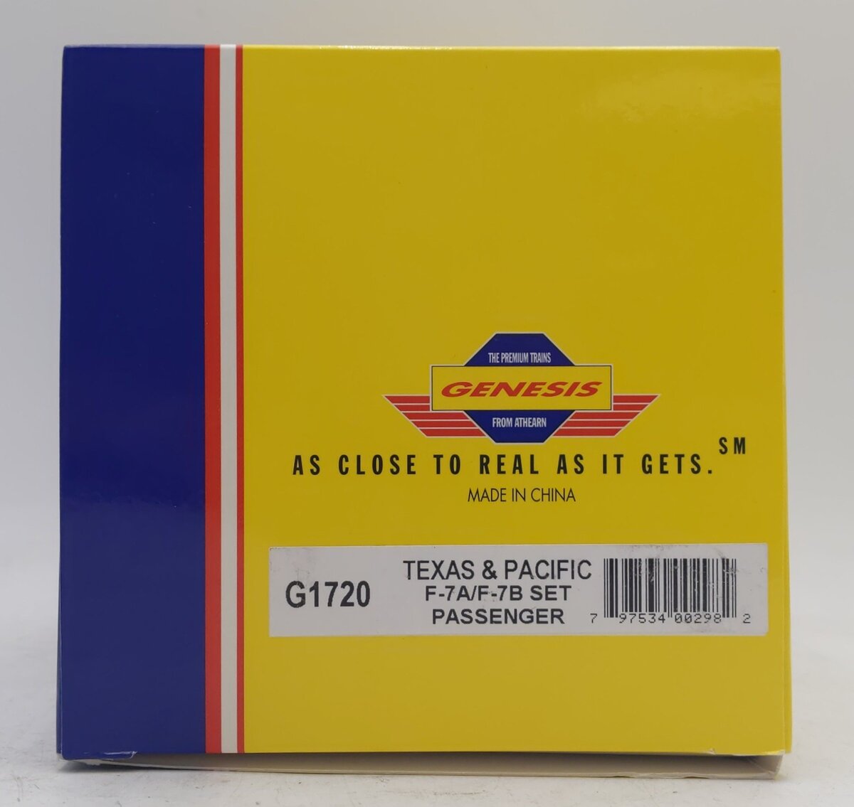 Athearn G1720 HO Scale Texas & Pacific F-7A /F-7B Diesel Loco Set #1581/1531-B LN/Box