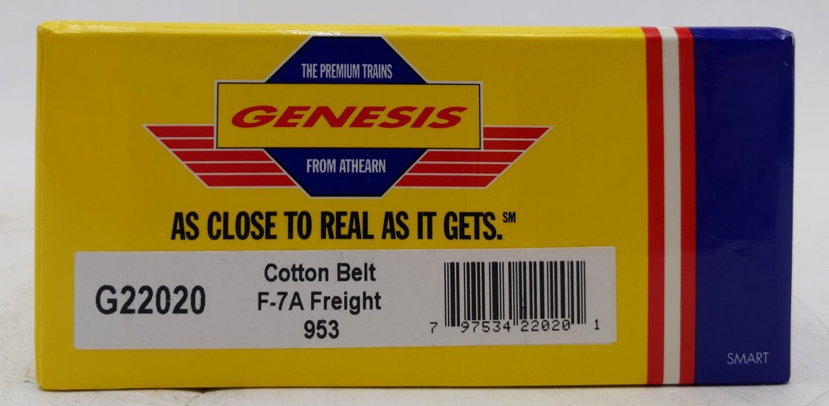 Athearn G22020 HO Cotton Belt F-7A Freight # 953 LN/Box