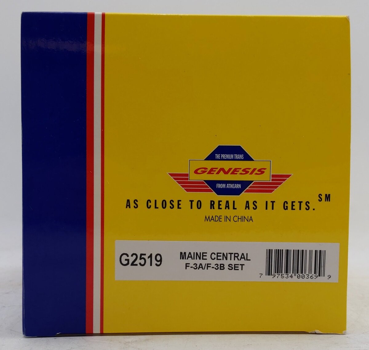 Athearn G2519 HO Maine Central F-3A/F-3B Diesel Locomotive Set LN/Box