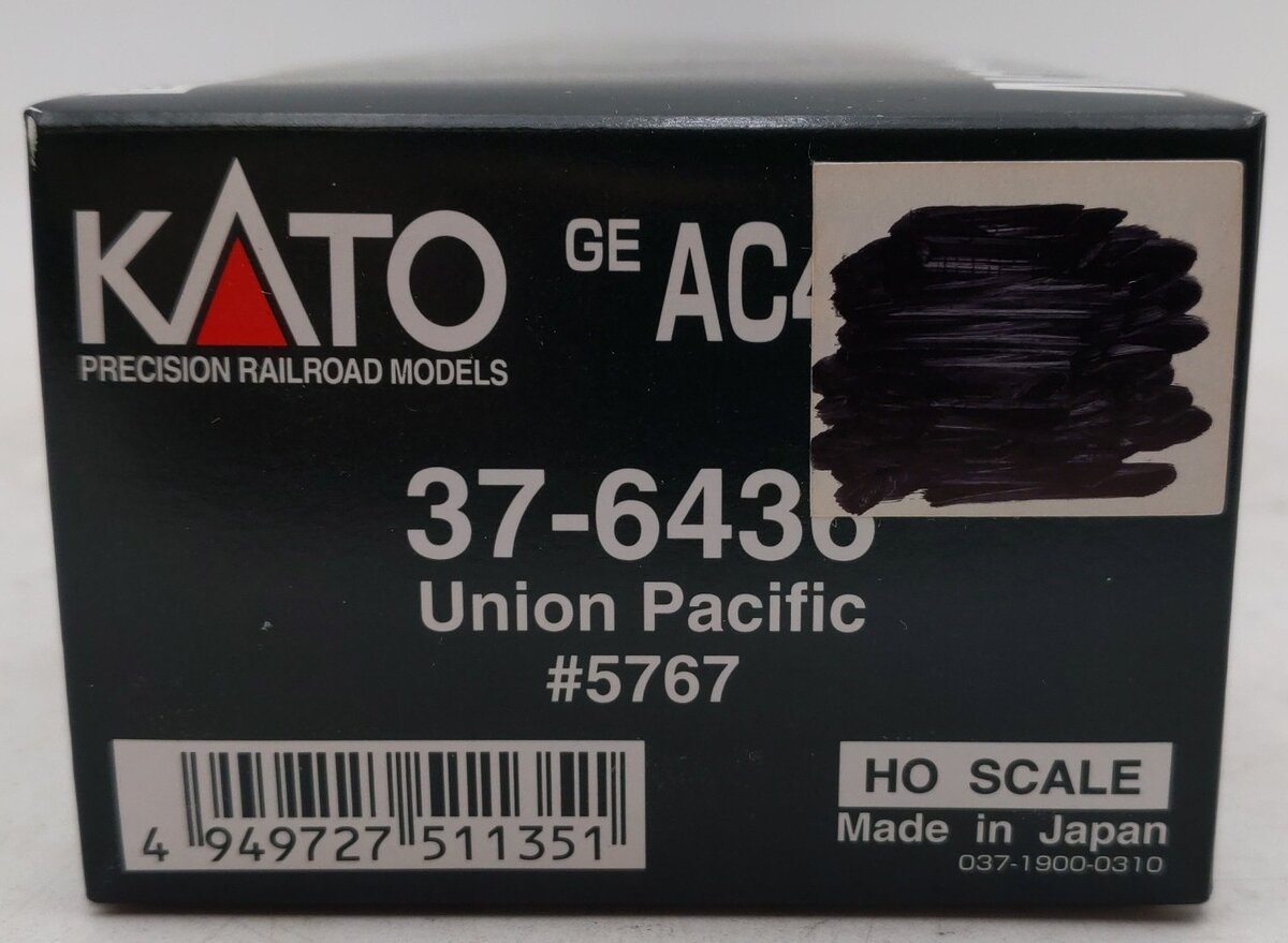 Kato 37-6436 HO Union Pacific GE AC4400CW Diesel Locomotive #5767 w/DCC EX/Box
