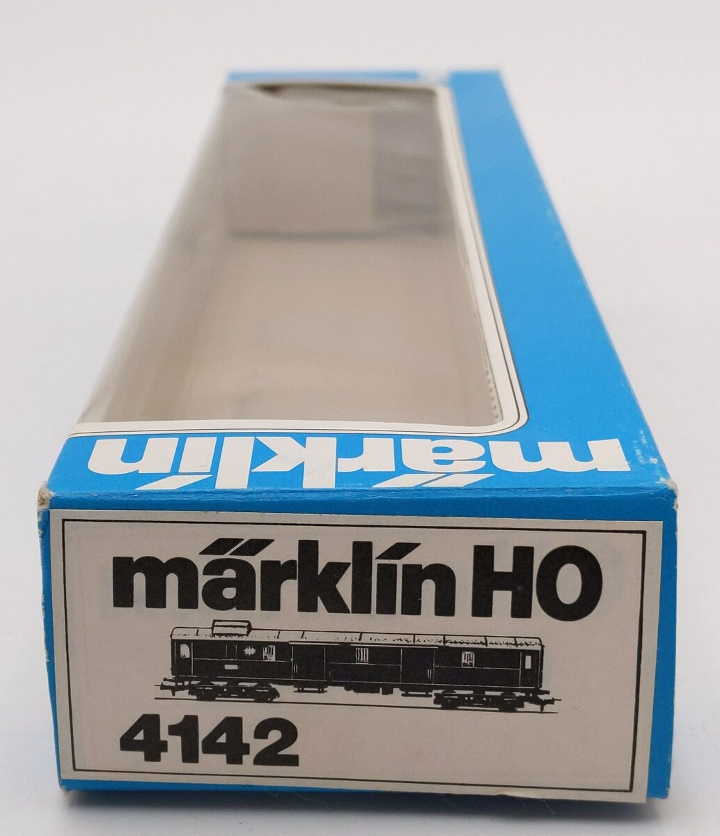 Marklin 4142 HO Scale DR Hannover Green Baggage Car #105312 LN/Box