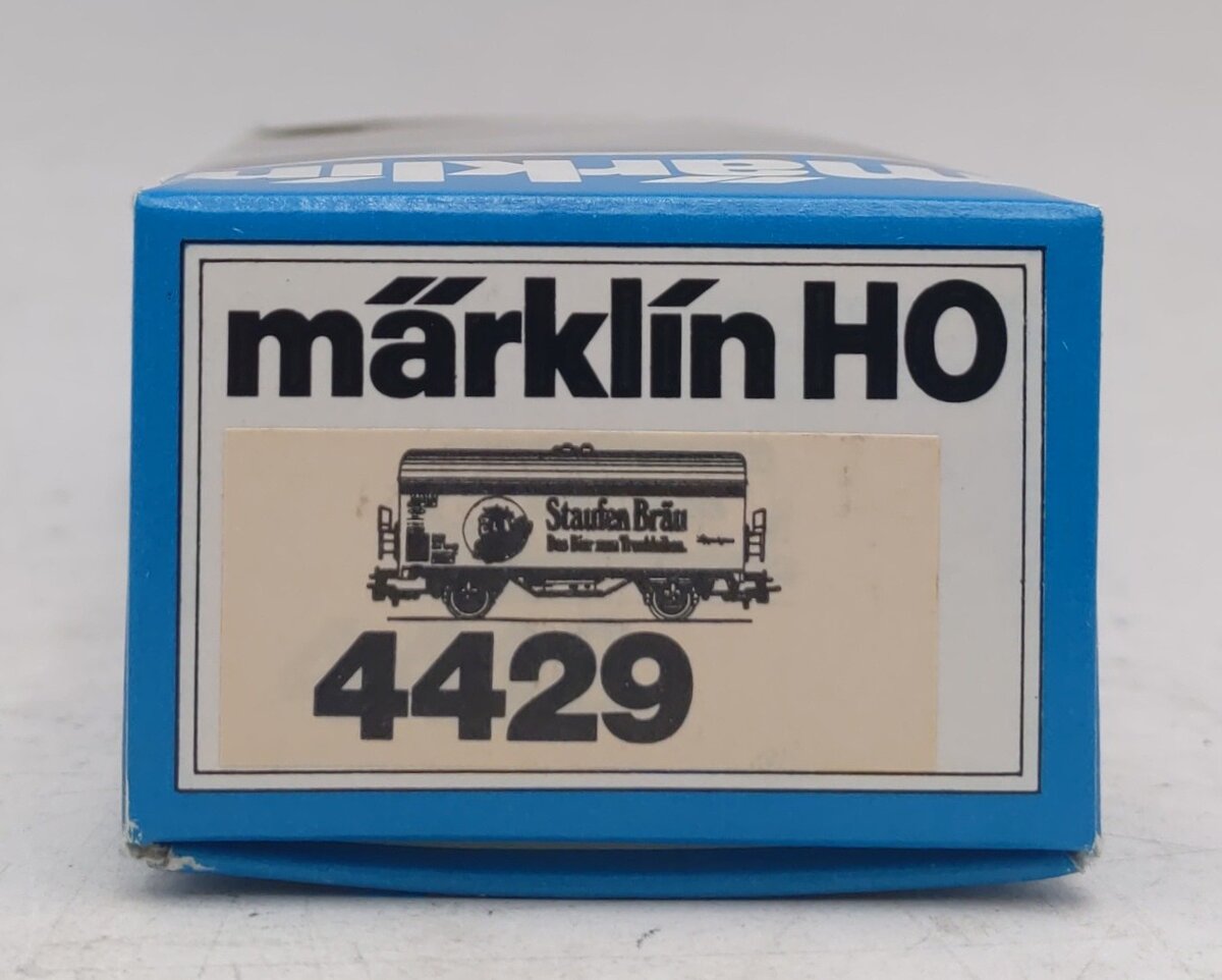 Marklin 4429 HO Scale Staufen Brau Freight Car LN/Box