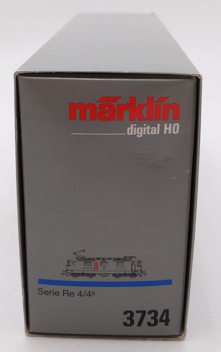 Marklin 3734 HO Scale SBB CFF Re 4/4 Electric Locomotive LN/Box