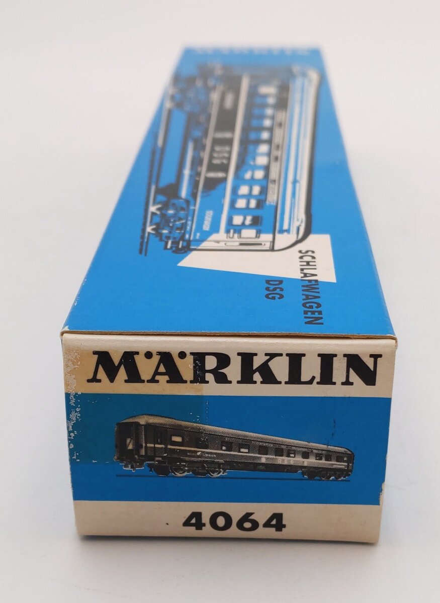 Marklin 4064 HO Scale DSG Express Sleeper Car EX/Box