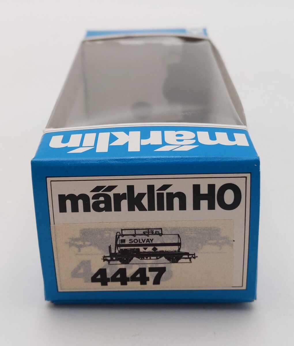 Marklin 4447 HO Scale Solvay Tank Car EX/Box