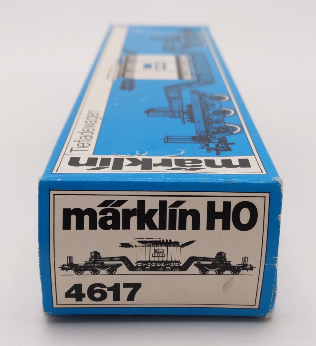 Marklin 4617 HO DB Trafo-Union Well Car with Green Transformer LN/Box