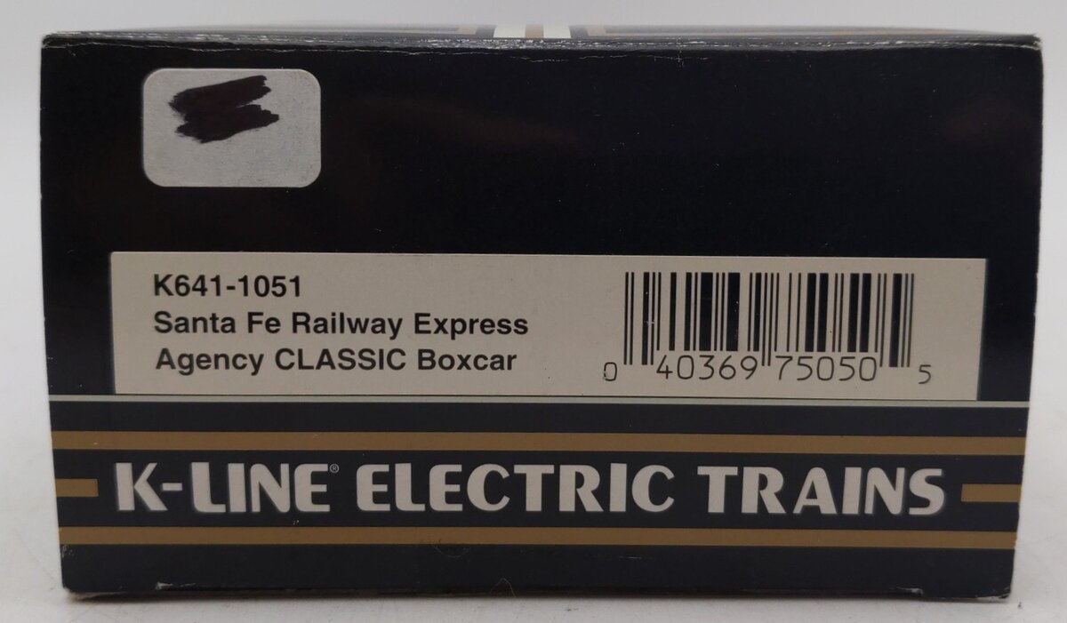 K-Line K641-1051 O Gauge Santa Fe REA Boxcar EX/Box
