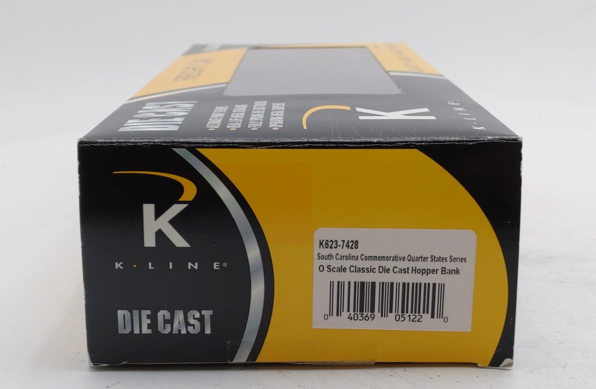 K-Line K623-7428 O Gauge South Carolina Quarter Hopper LN/Box
