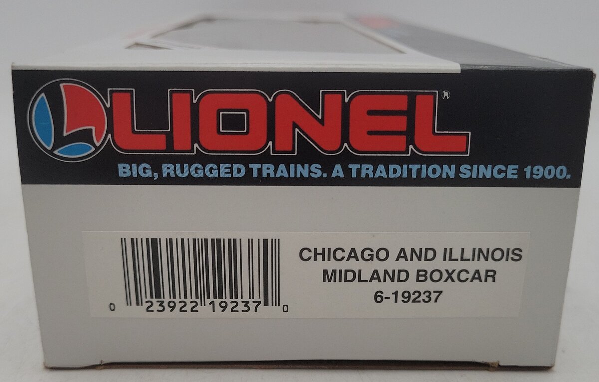 Lionel 6-19237 O Gauge Chicago & Illinois Midland Boxcar EX/Box