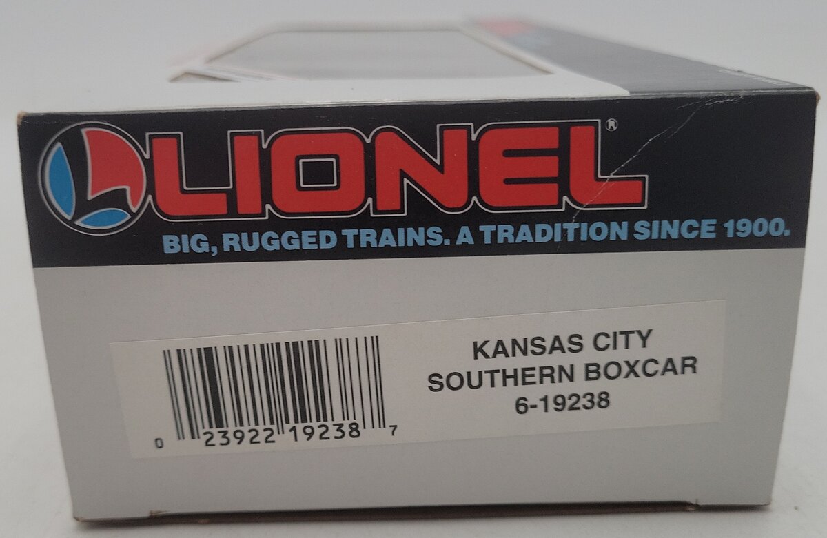 Lionel 6-19238 O Gauge Kansas City Southern Boxcar EX/Box