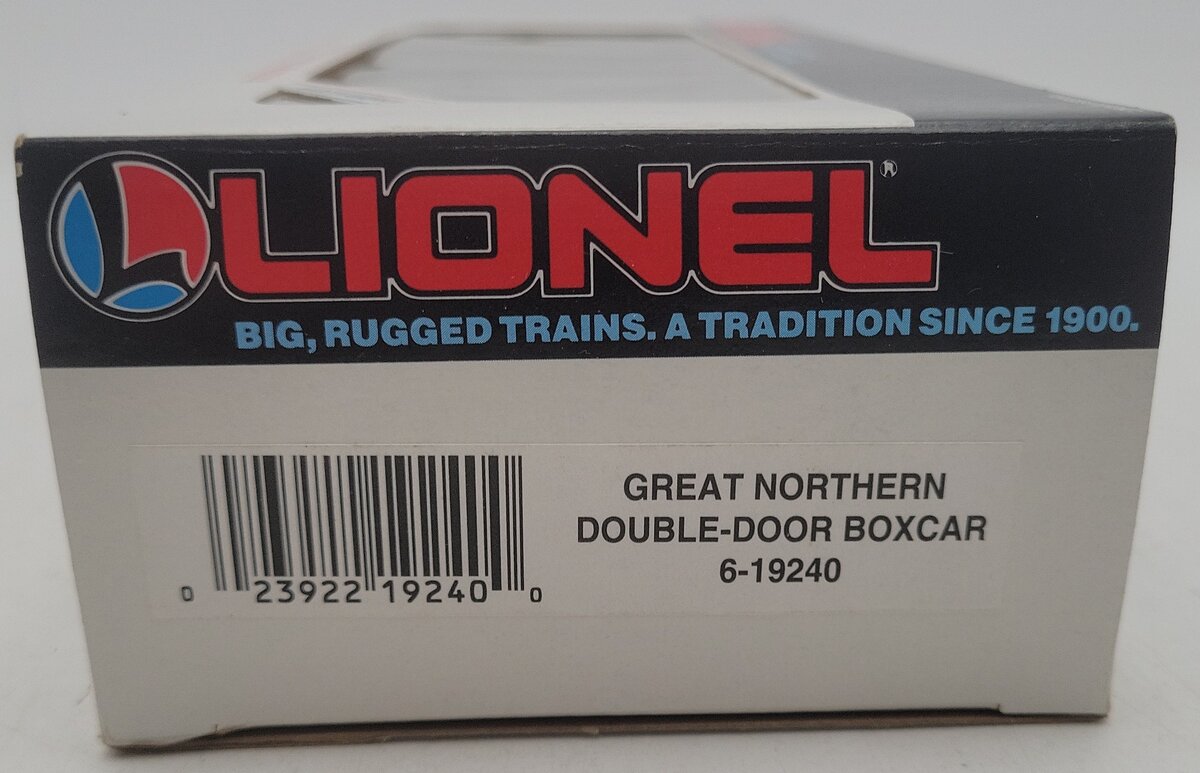 Lionel 6-19240 O Gauge Great Northern Double Door Boxcar EX/Box