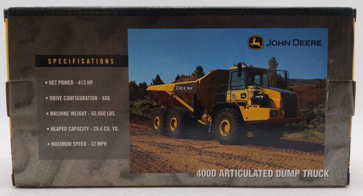 Ertl 15252 1:50 Diecast John Deere 400D Articulated Dump Truck LN/Box