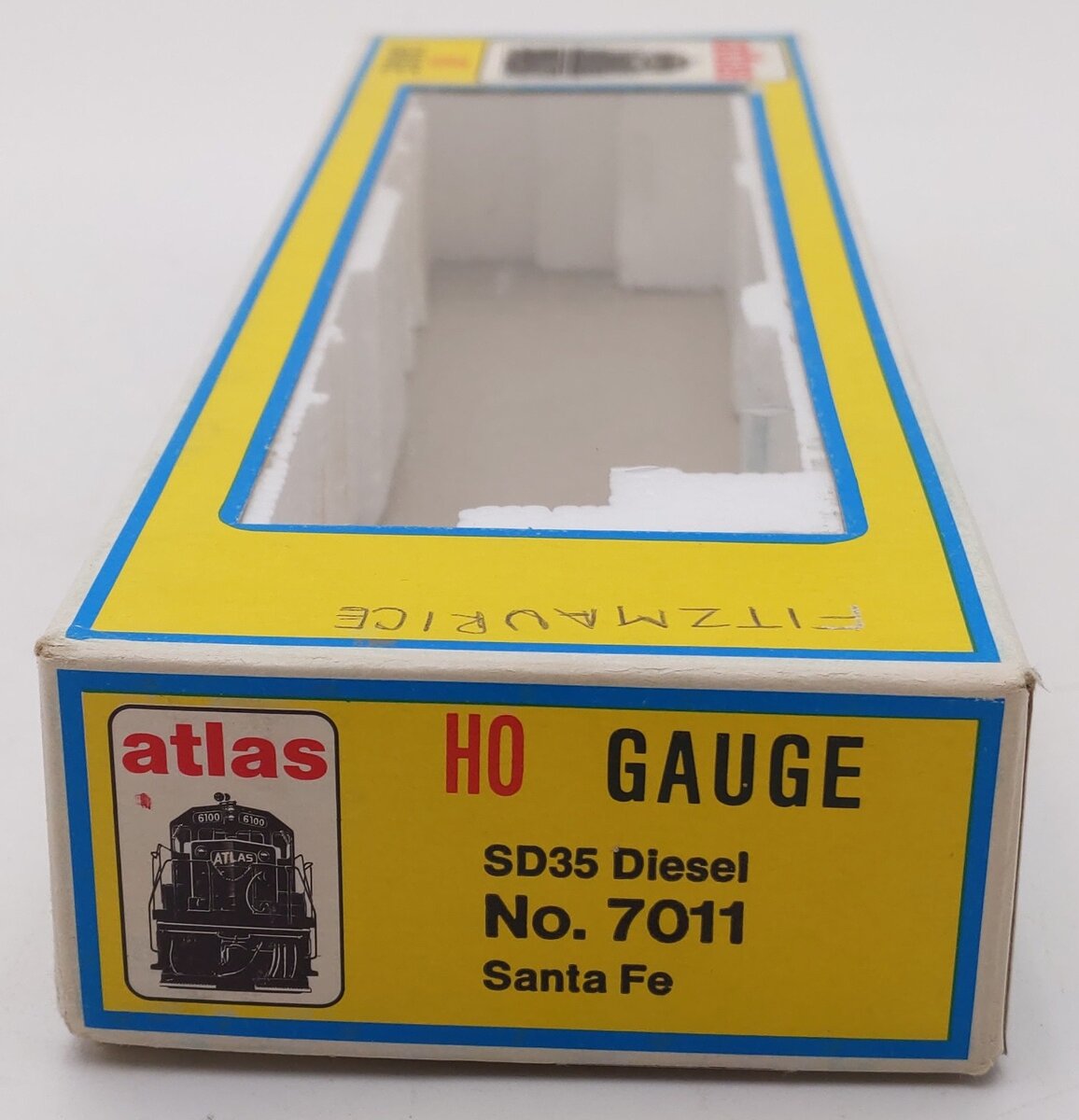 Atlas 7011 HO Scale Santa Fe SD35 Powered Diesel Locomotive #1001-DC VG/Box