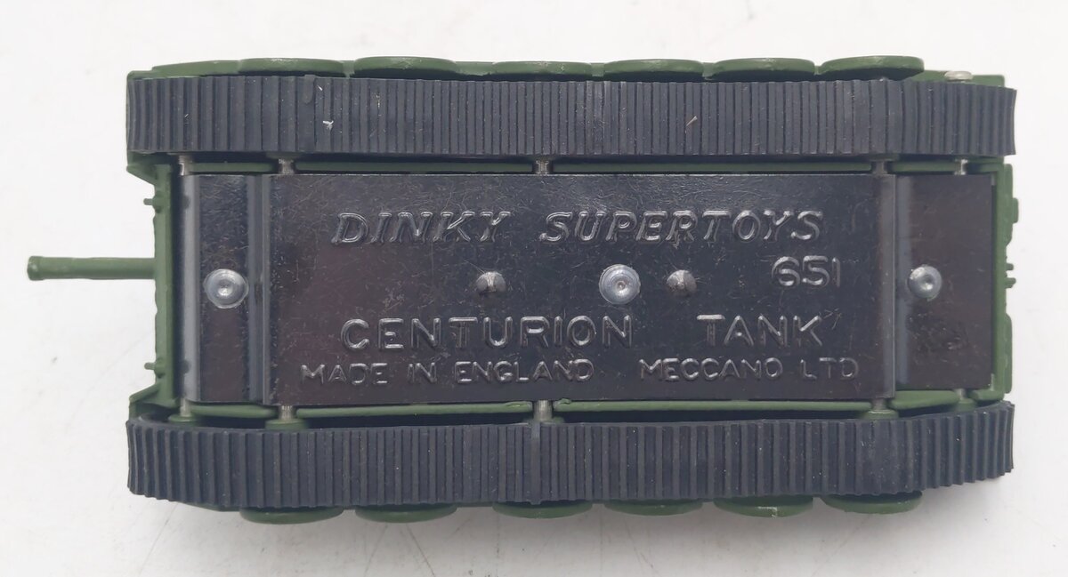 Dinky 651 1:43 Vintage Diecast Army Centurion Tank EX
