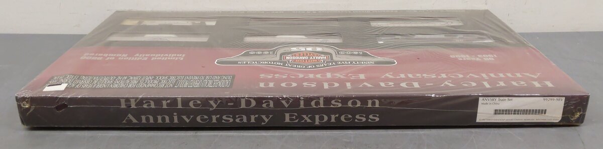 Harley Davidson 99299 HO Scale Limited Edition 95th Anniversary Diesel Train Set MT/Box