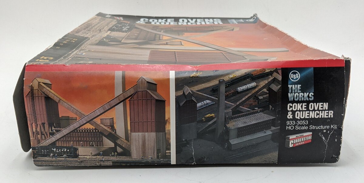 Walthers 933-3053 HO Coke, Ovens, & Quencher Structure Cornerstone Series Kit NIB