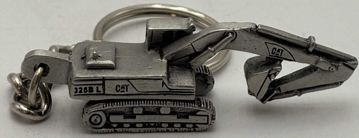 Precision Pewter-Craft 1:150 CAT 325B L Excavator Key Chain Pewter Cast EX