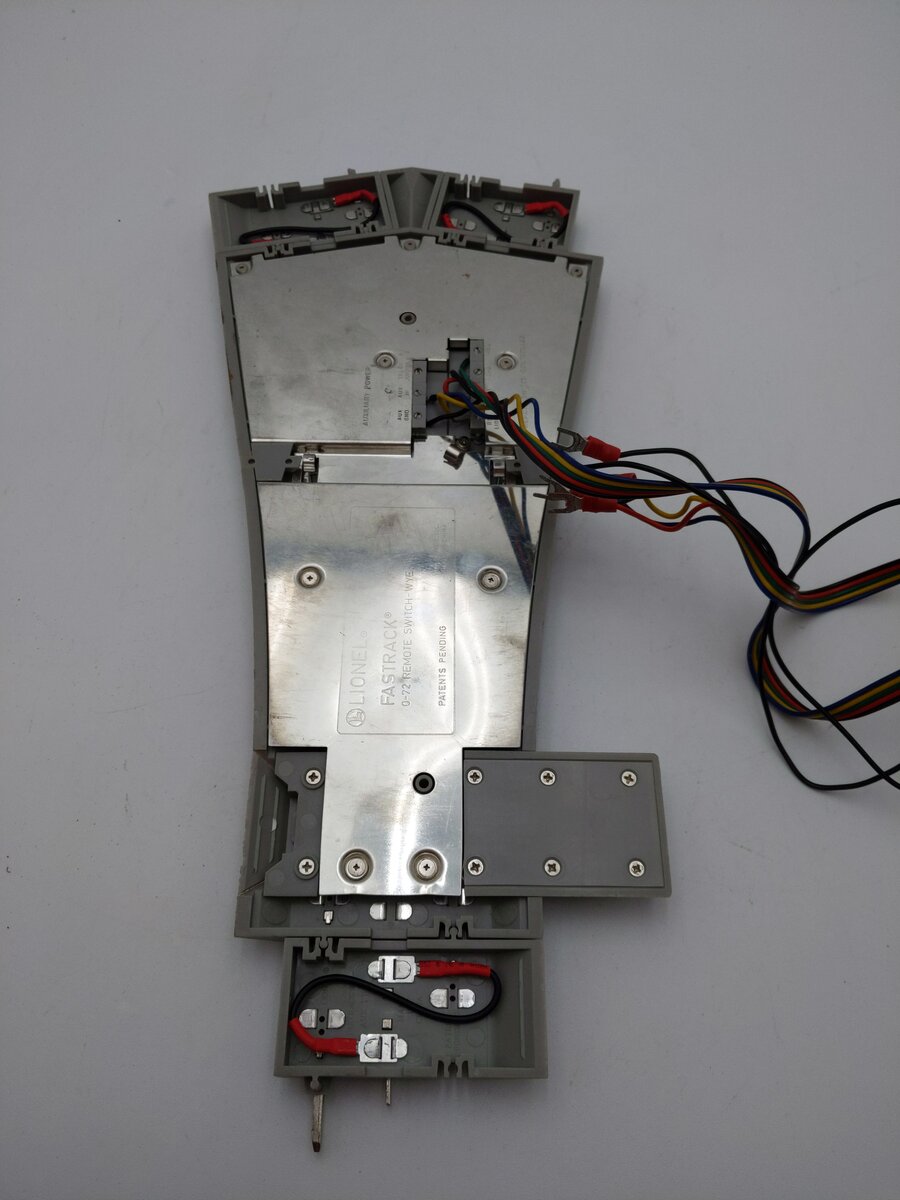 Lionel 6-12047 O-72 Remote-Control FasTrack Wye Switch Turnout VG