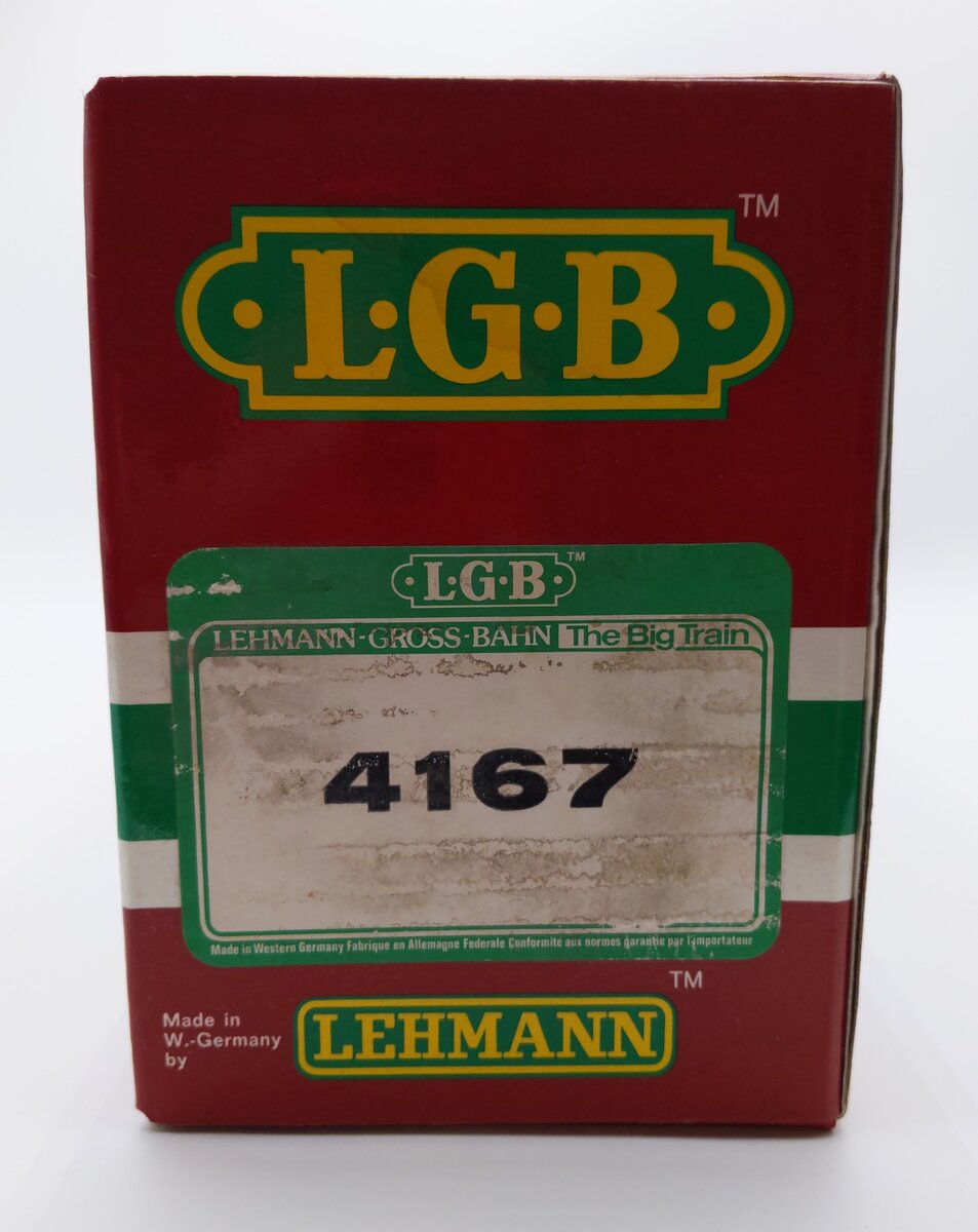 LGB 4167 G Scale White Pass & Yukon Wood Boxcar EX/Box