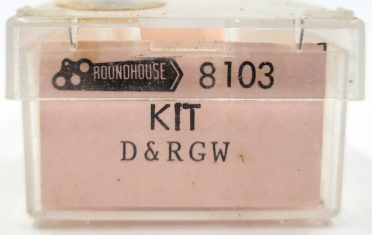Roundhouse 8103 N Denver & Rio Grande Western Thrall Coal Gondola Kit #56999 LN/Box