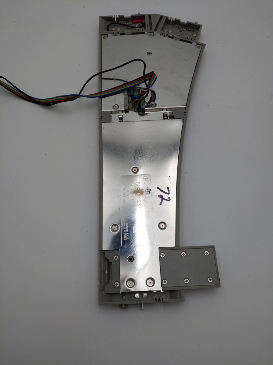 Lionel 6-12048 O72 Nickel Silver FasTrack Left Hand Remote Switch Turnout VG