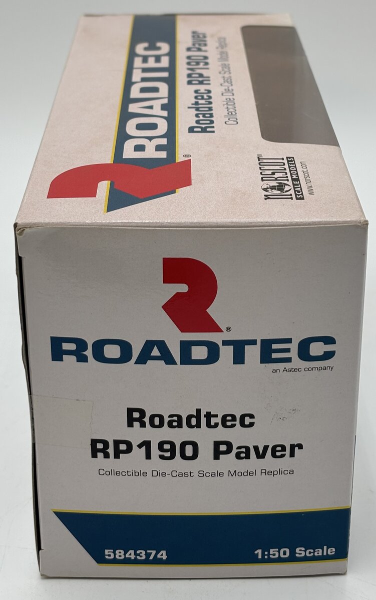 Norscot 584374 1:50 Roadtec RP 190 Paver Diecast EX/Box
