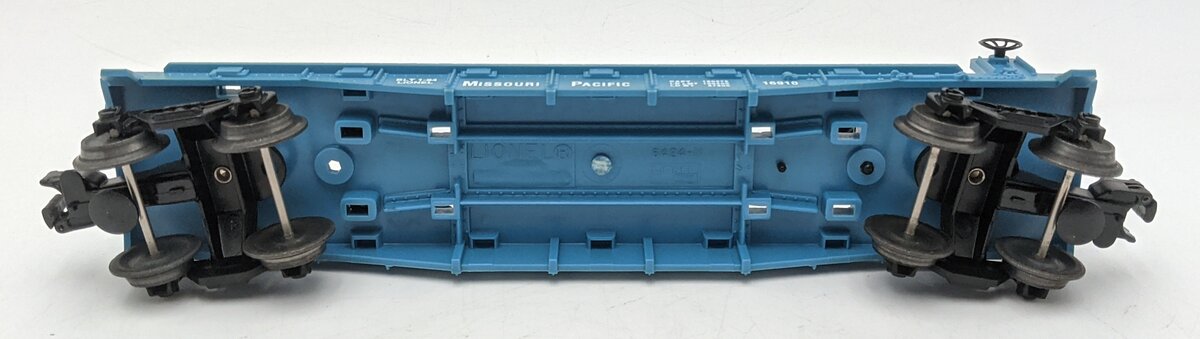 Lionel 6-16910 O Gauge Missouri Pacific Flatcar w/ Boston & Maine Trailer EX