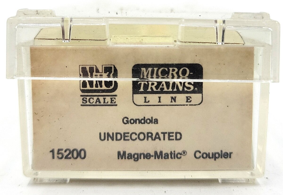 Micro-Trains 15200 Nn3 Scale Undecorated Gondola LN/Box